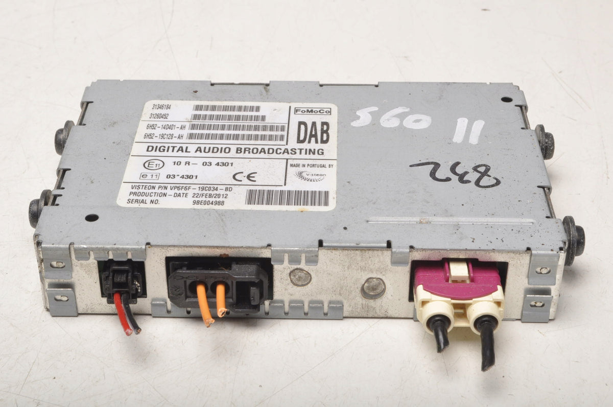 VOLVO S60 V60 XC60 AND AMPLIFIER RADIO MODULE 31346184
