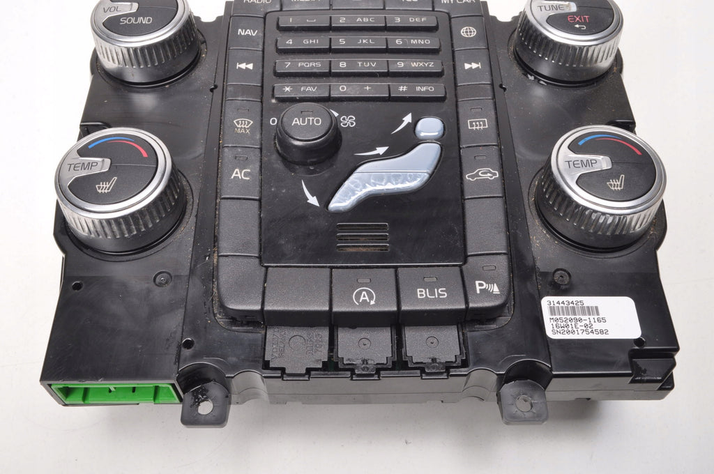 VOLVO S60 V60 XC60 AND PANEL AIR CONDITIONING SWITCH 31443425