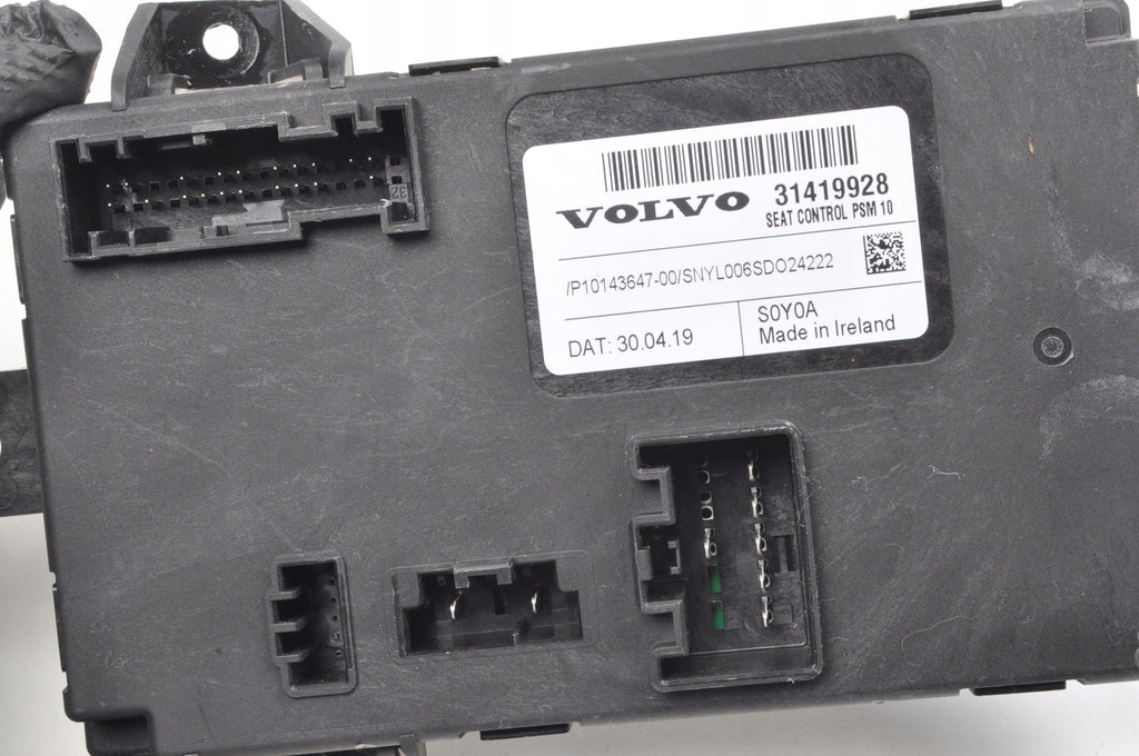 VOLVO S60 V60 XC60 XC90 II V90 S90 SEAT CONTROLLER MODULE 31419928