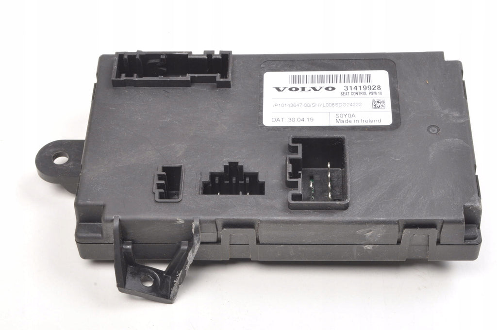 VOLVO S60 V60 XC60 XC90 II V90 S90 SEAT CONTROLLER MODULE 31419928
