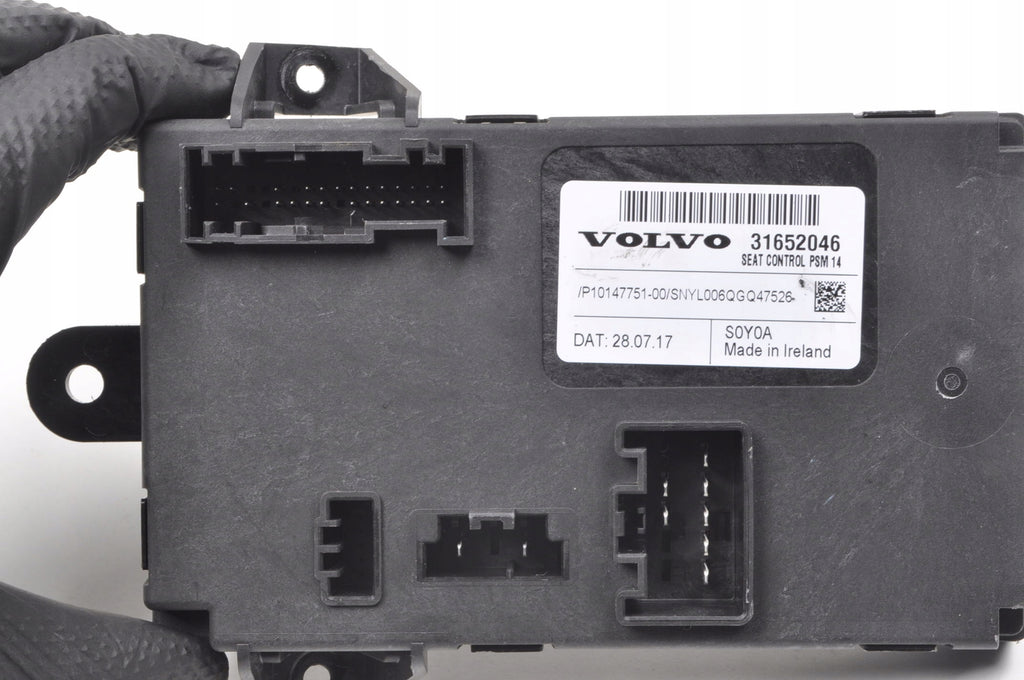 VOLVO S60 V60 XC60 XC90 V90 S90 SEAT CONTROL MODULE 31652046