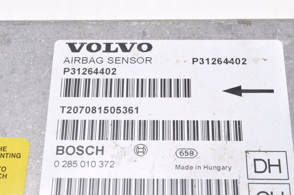 VOLVO S80 II V70 III AIRBAG SENSOR 31264402