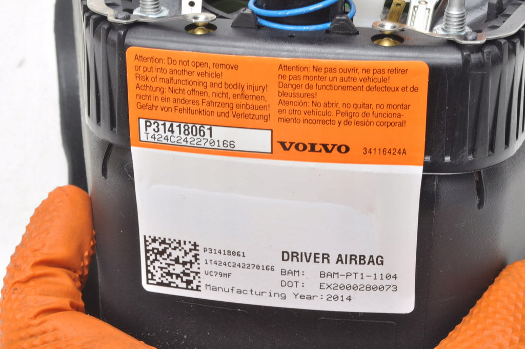 VOLVO S80 II V70 III DRIVER AIRBAG P31418061