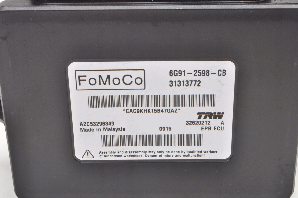 VOLVO S80 II V70 III ELECTRIC HANDBRAKE MODULE 31313772