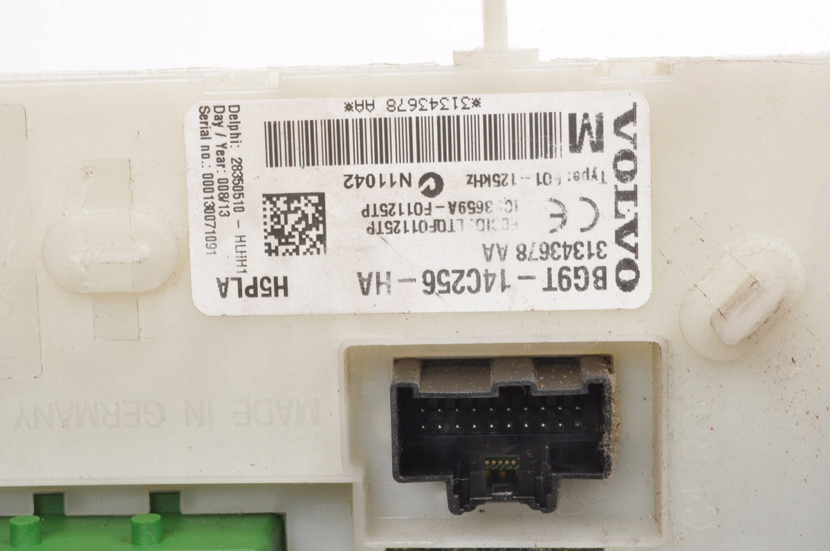 VOLVO S80 II V70 III XC70 II BOX MODULE BSI BG9T-14C256-HA 31343678