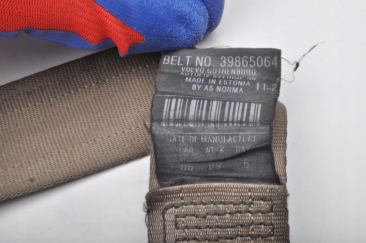 VOLVO S80 II V70 XC70 II SEAT BELT RIGHT FRONT 39865064