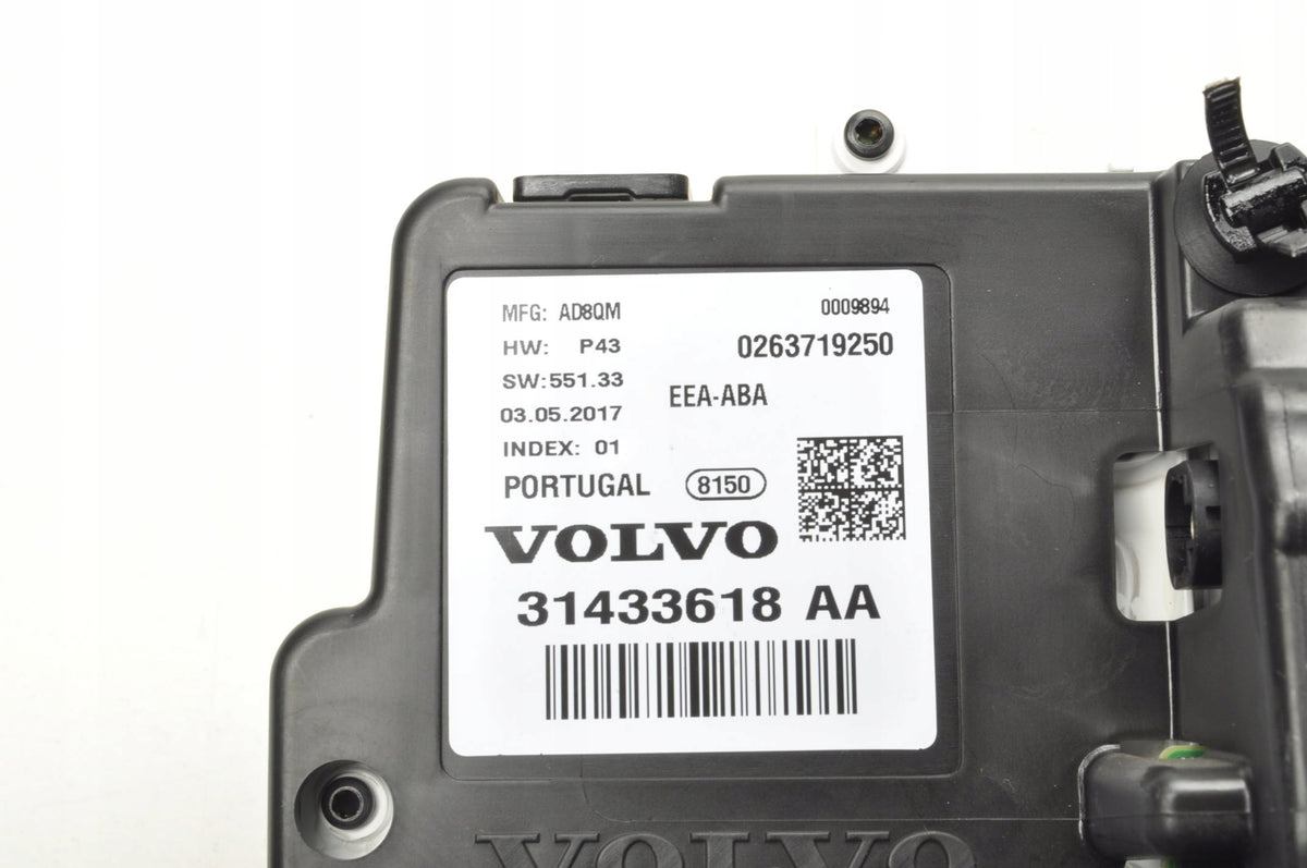 VOLVO S90 V90 II COUNTER CLOCKS 31433618
