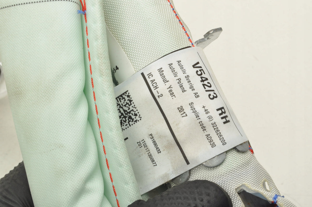 VOLVO S90 V90 II CURTAIN AIRBAG RIGHT 31690432