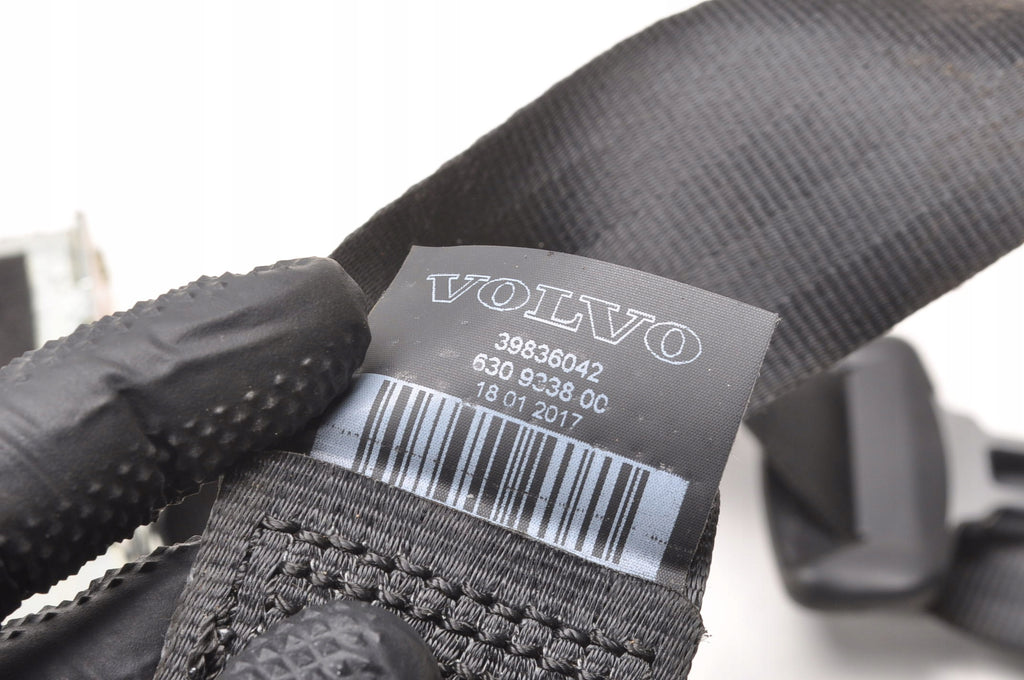 VOLVO S90 V90 II SEAT BELT RIGHT REAR 2 ROW 39836042