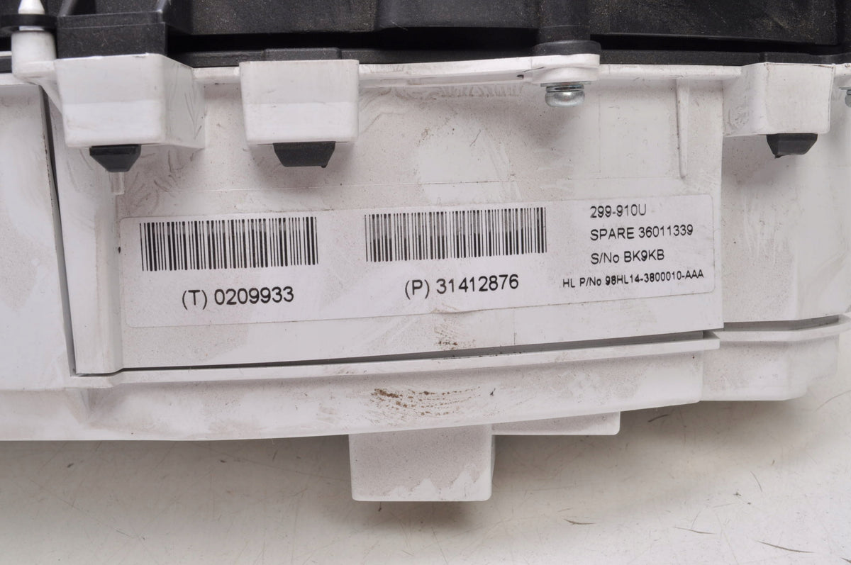 VOLVO V40 II 1.6 D2 114KM COUNTER CLOCKS 31412876 UK