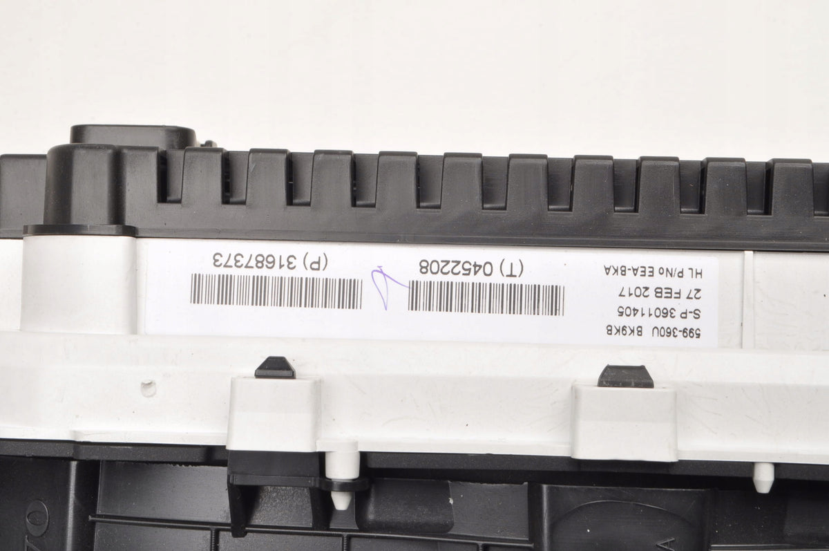 VOLVO V40 II 2.0 D2 120KM COUNTER CLOCKS 31687373 ANGLIK LIFT