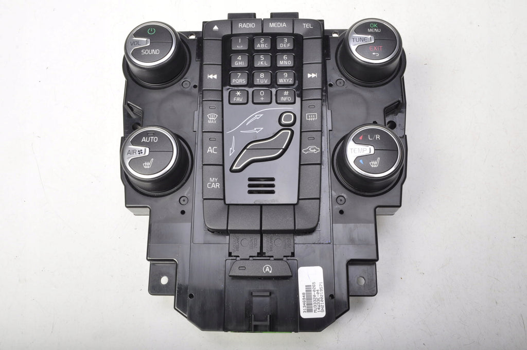 VOLVO V40 II AIR CONDITIONING PANEL 31346948