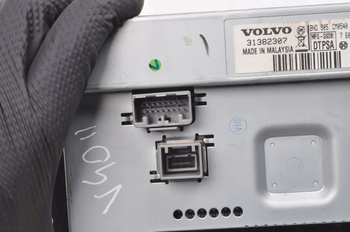 VOLVO V40 II DISPLAY SCREEN 31382307
