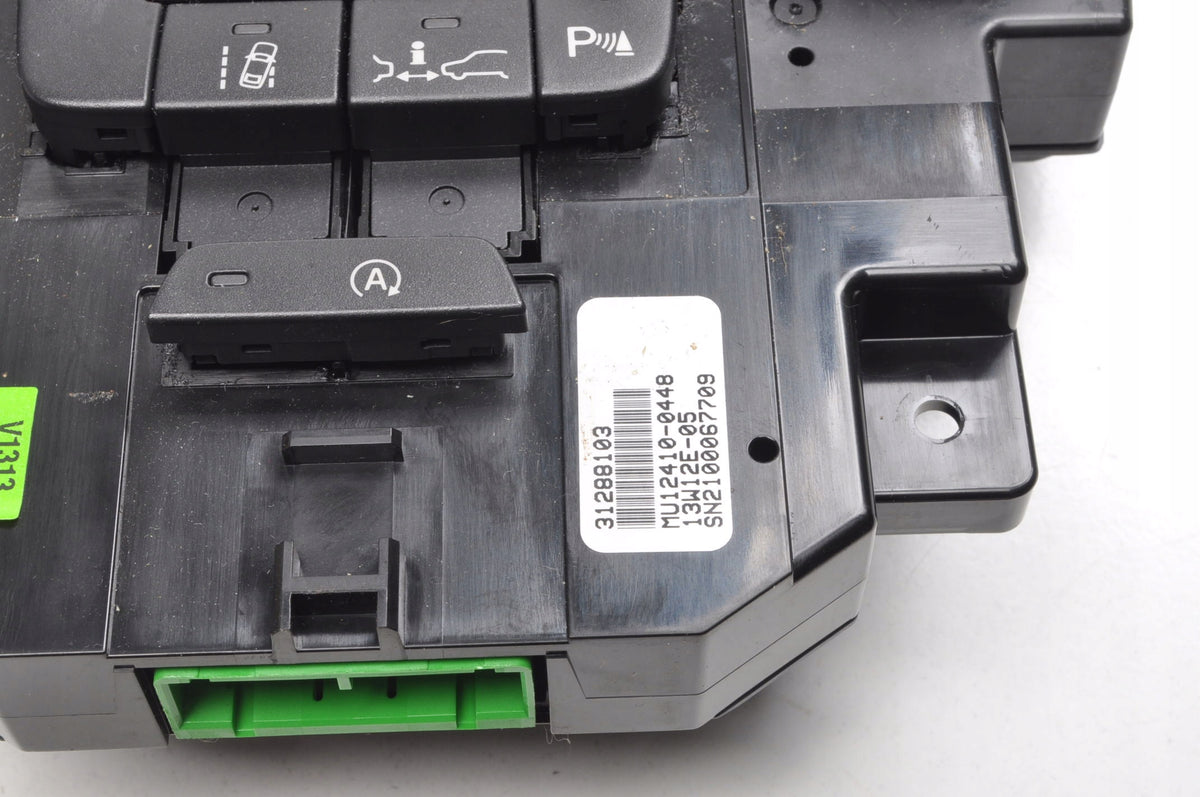 VOLVO V40 II PANEL AIR CONDITIONING SWITCH 31288103