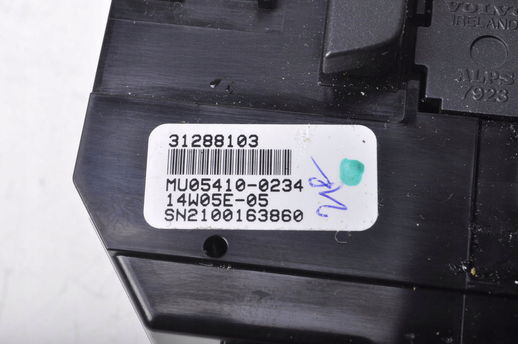 VOLVO V40 II PANEL AIR CONDITIONING SWITCH 31288103