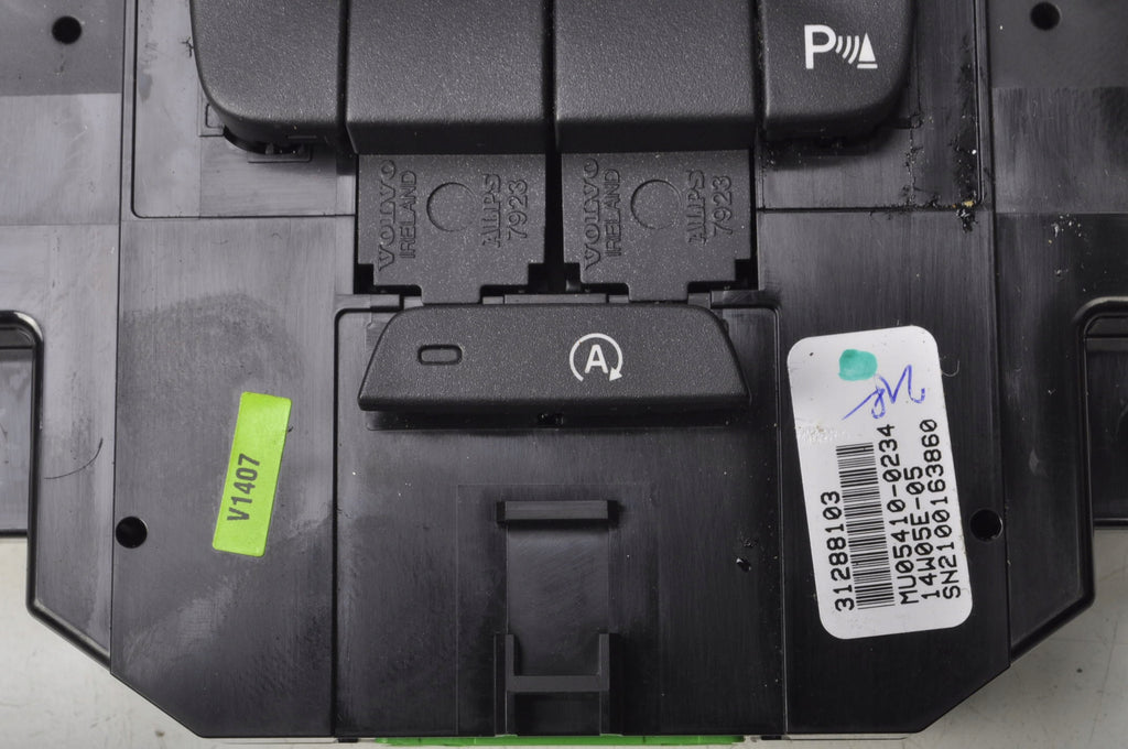 VOLVO V40 II PANEL AIR CONDITIONING SWITCH 31288103