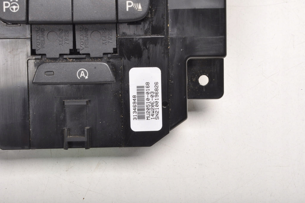 VOLVO V40 II PANEL AIR CONDITIONING SWITCH 31346948