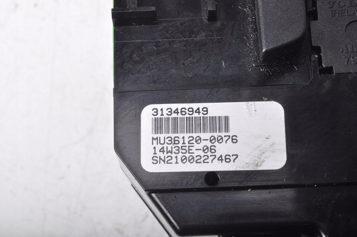 VOLVO V40 II PANEL AIR CONDITIONING SWITCH 31346949
