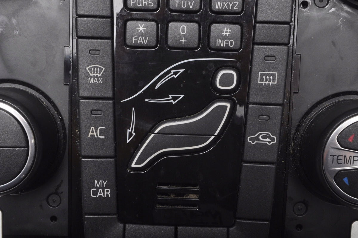VOLVO V40 II PANEL AIR CONDITIONING SWITCH 31346949