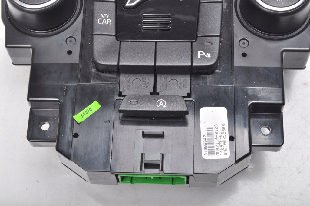 VOLVO V40 II PANEL AIR CONDITIONING SWITCH 31398642