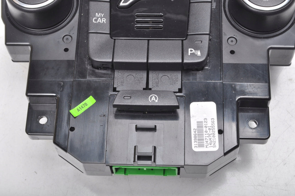 VOLVO V40 II PANEL AIR CONDITIONING SWITCH 31398642