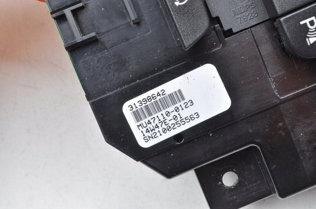 VOLVO V40 II PANEL AIR CONDITIONING SWITCH 31398642