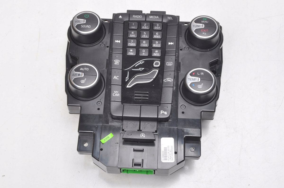 VOLVO V40 II PANEL AIR CONDITIONING SWITCH 31398642
