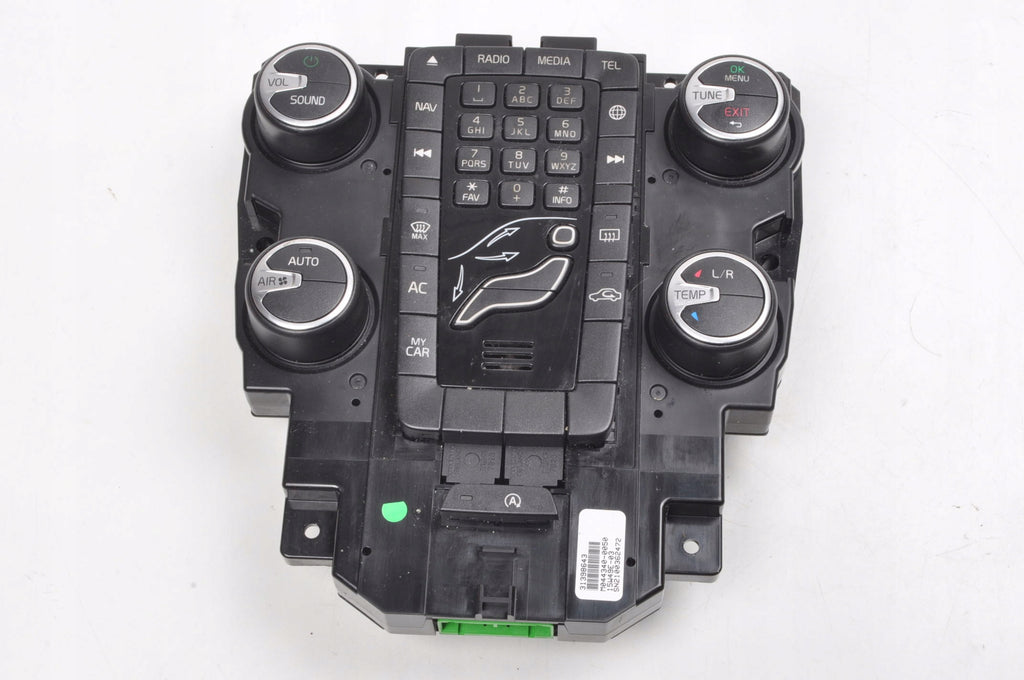 VOLVO V40 II PANEL AIR CONDITIONING SWITCH 31398643