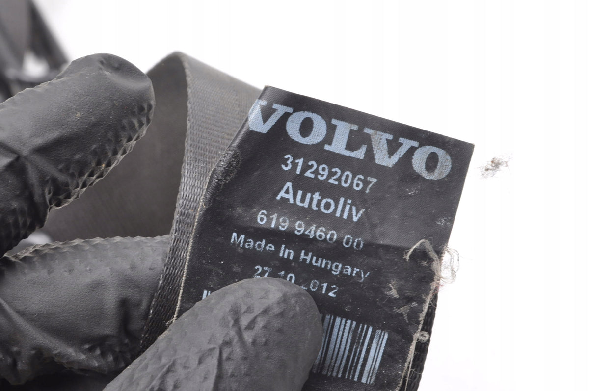 VOLVO V40 II SEAT BELT RIGHT FRONT 31292067 619857500