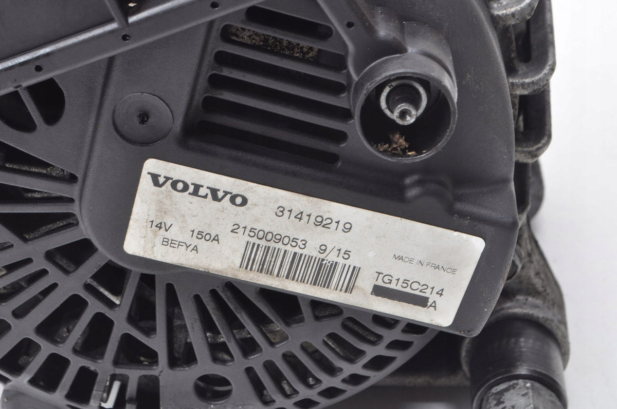 VOLVO V40 II V60 1.6 D2 114KM ALTERNATOR 31419219