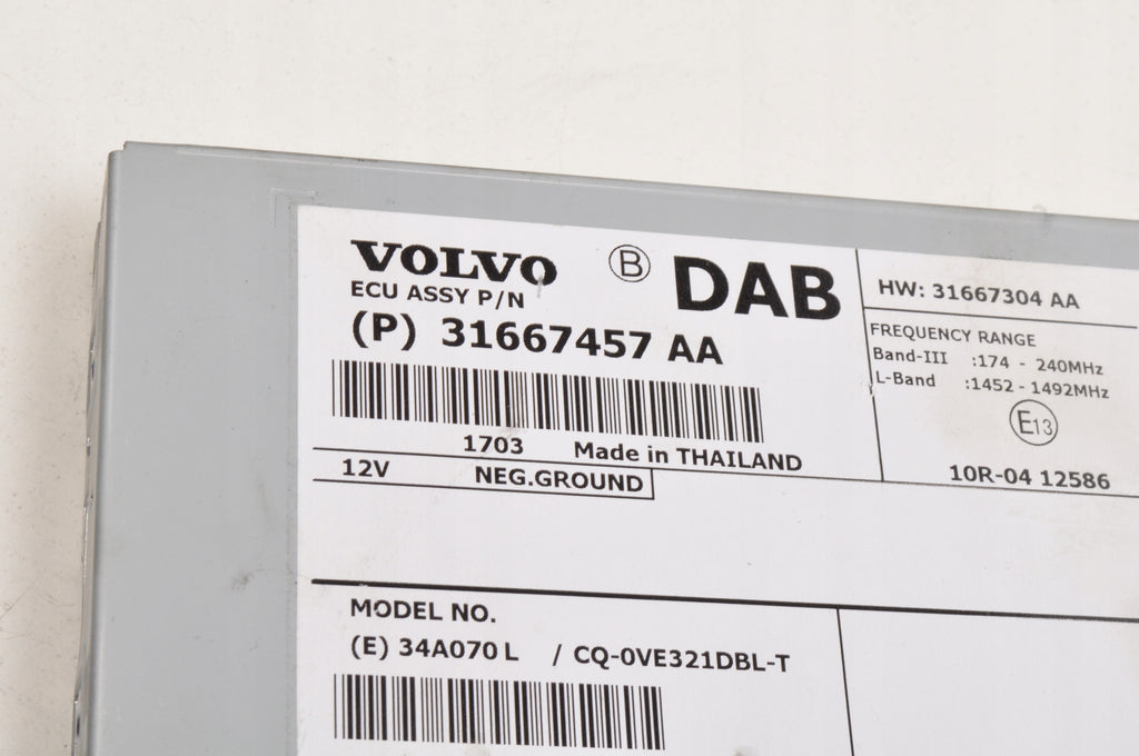 VOLVO V40 II V60 S60 XC60 AND ANTENNA AMPLIFIER 31667457