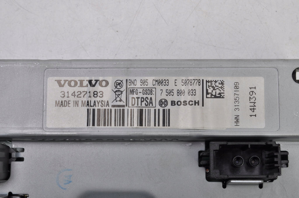 VOLVO V40 II XC40 DISPLAY SCREEN 31427183