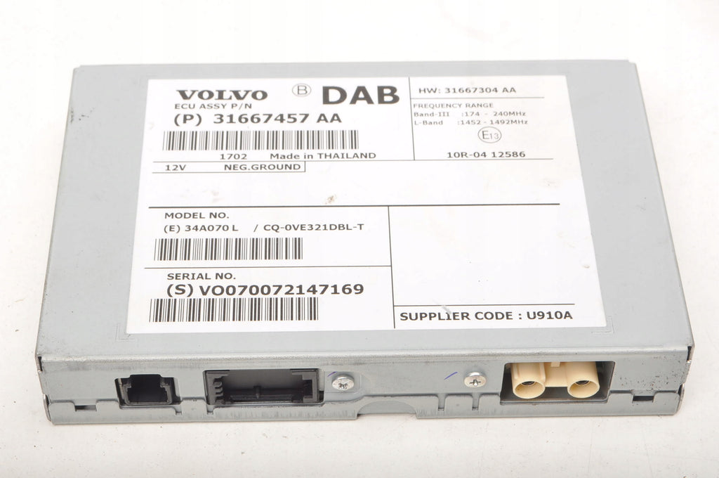 VOLVO V40 II XC60 AND V60 S60 ANTENNA AMPLIFIER 31667457