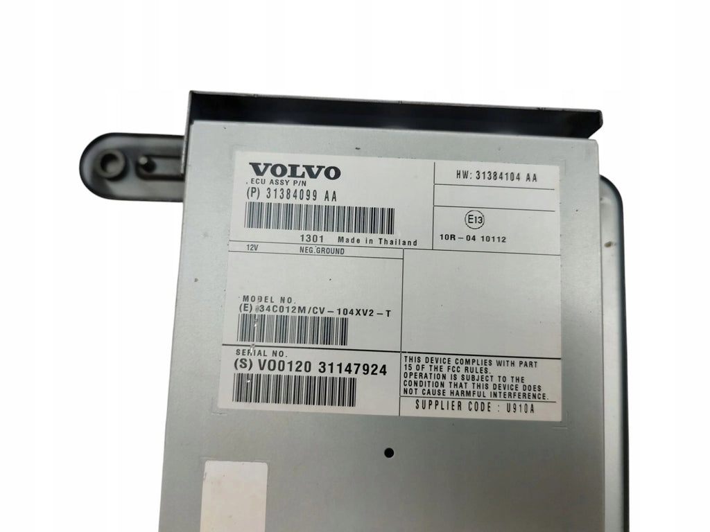 VOLVO V60 AND 31384099AA 31384104AA AMPLIFIER