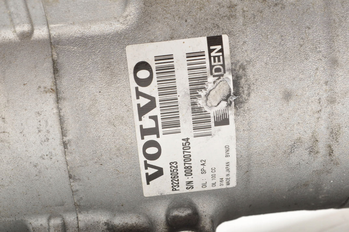 VOLVO V60 II 2.0 T6 Plug-in Hybrid AIR CONDITIONING COMPRESSOR 32260523 2020R