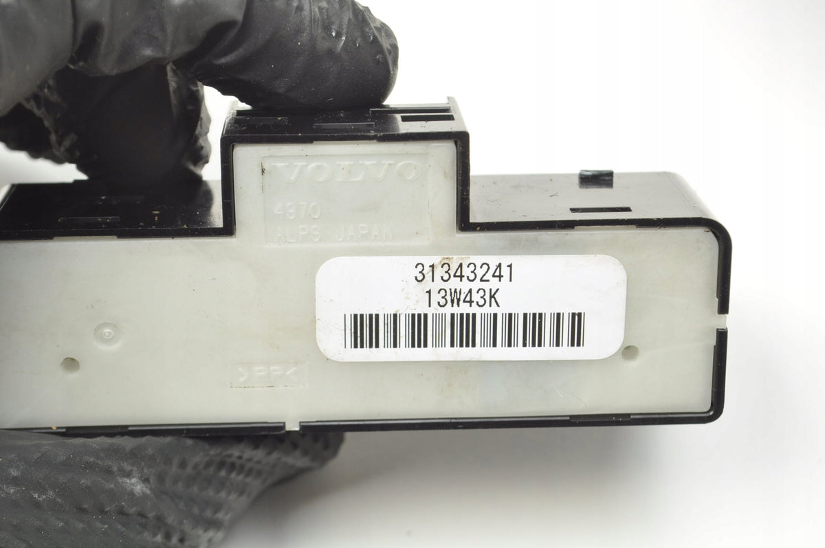 VOLVO V60 LIFT SWITCH PANEL 31343241