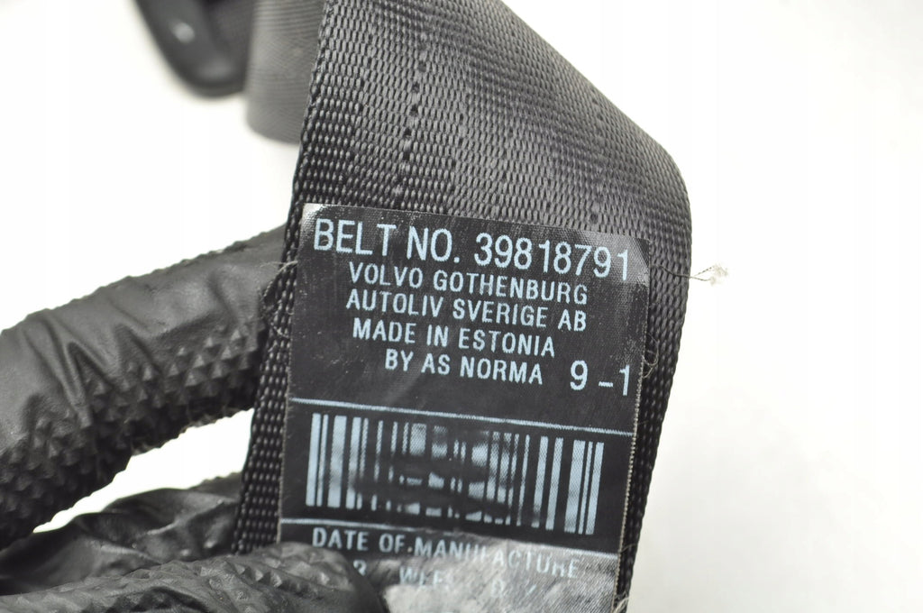 VOLVO V70 III S80 XC70 II SEAT BELT LEFT FRONT 39818791