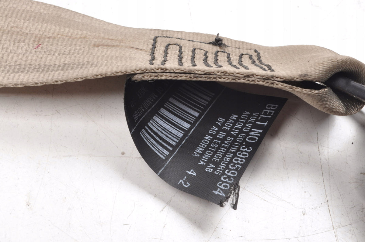 VOLVO V70 III XC70 SEAT BELT LEFT REAR 2 ROW 39859394