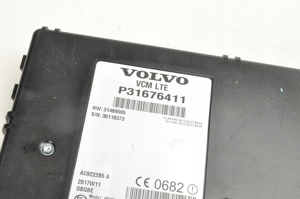 VOLVO V90 II S90 XC90 V60 S60 XC60 BLUETOOTH MODULE VCE LTE 31676411