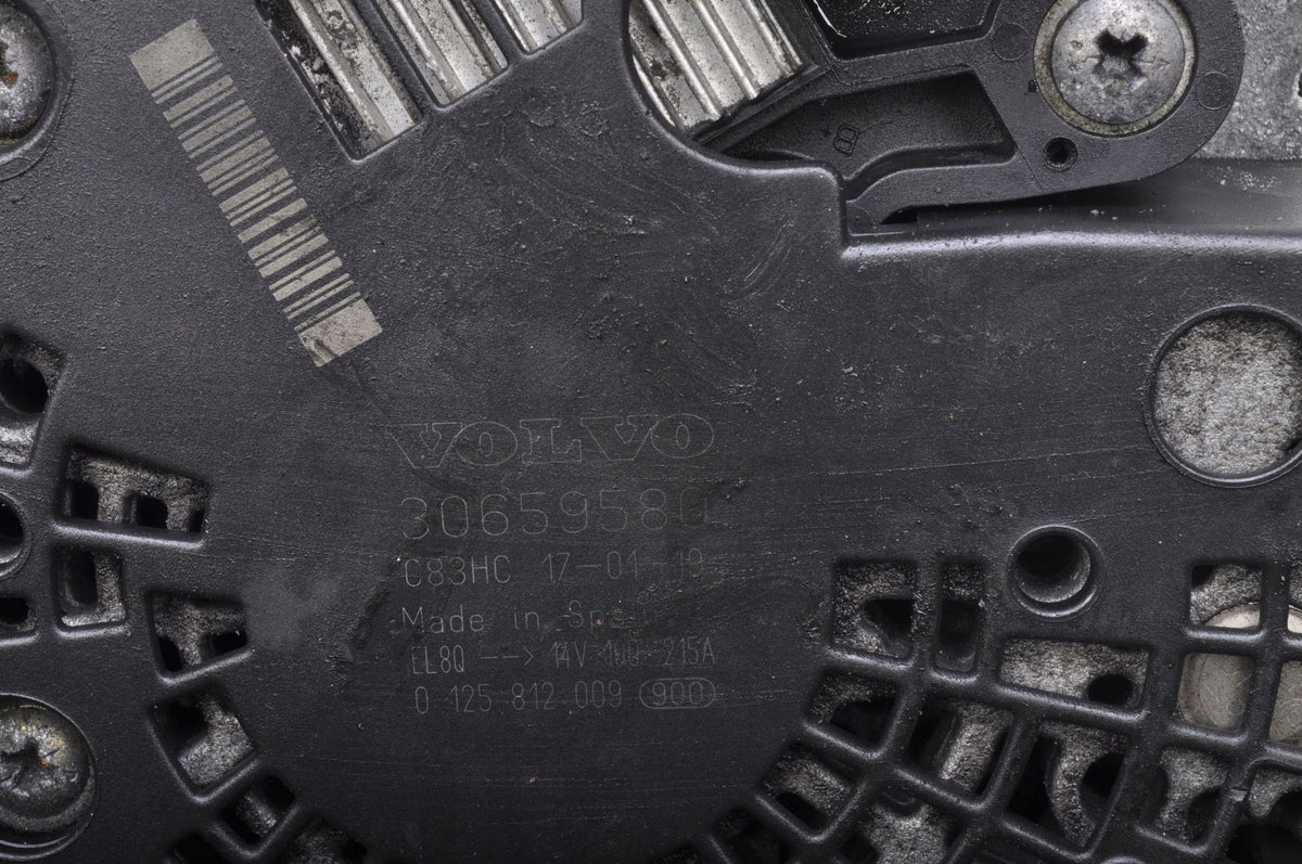 VOLVO V90 II XC40 V40 II S60 II V70 XC60 I 2.0 D4 ALTERNATOR 30659580