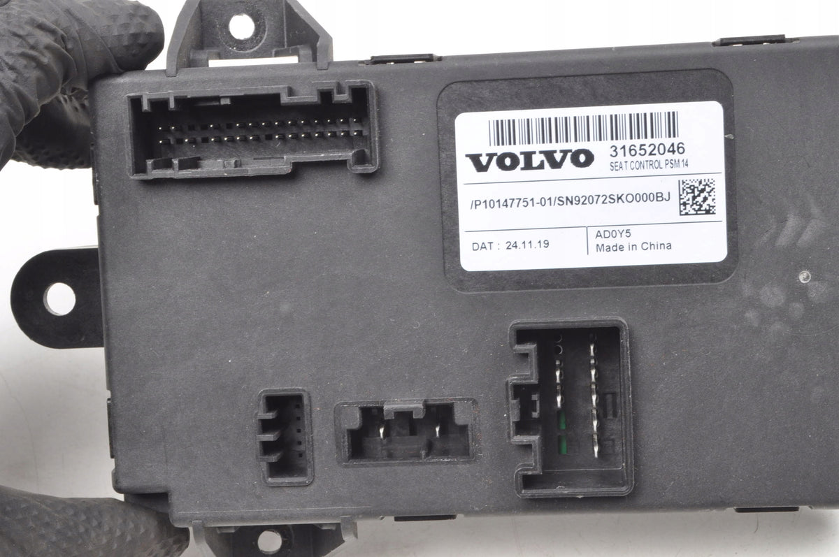VOLVO V90 S90 II XC90 II XC60 II SEAT CONTROL UNIT 31652046
