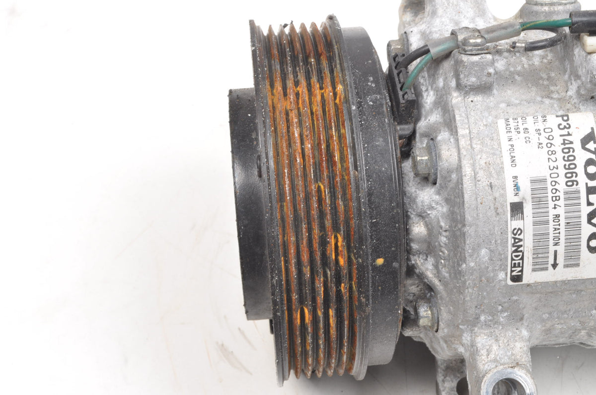 VOLVO V90 S90 S60 V60 XC90 XC60 V40 II D2 AIR CONDITIONING COMPRESSOR 31469966