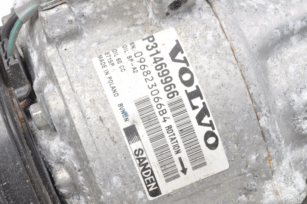 VOLVO V90 S90 S60 V60 XC90 XC60 V40 II D2 AIR CONDITIONING COMPRESSOR 31469966