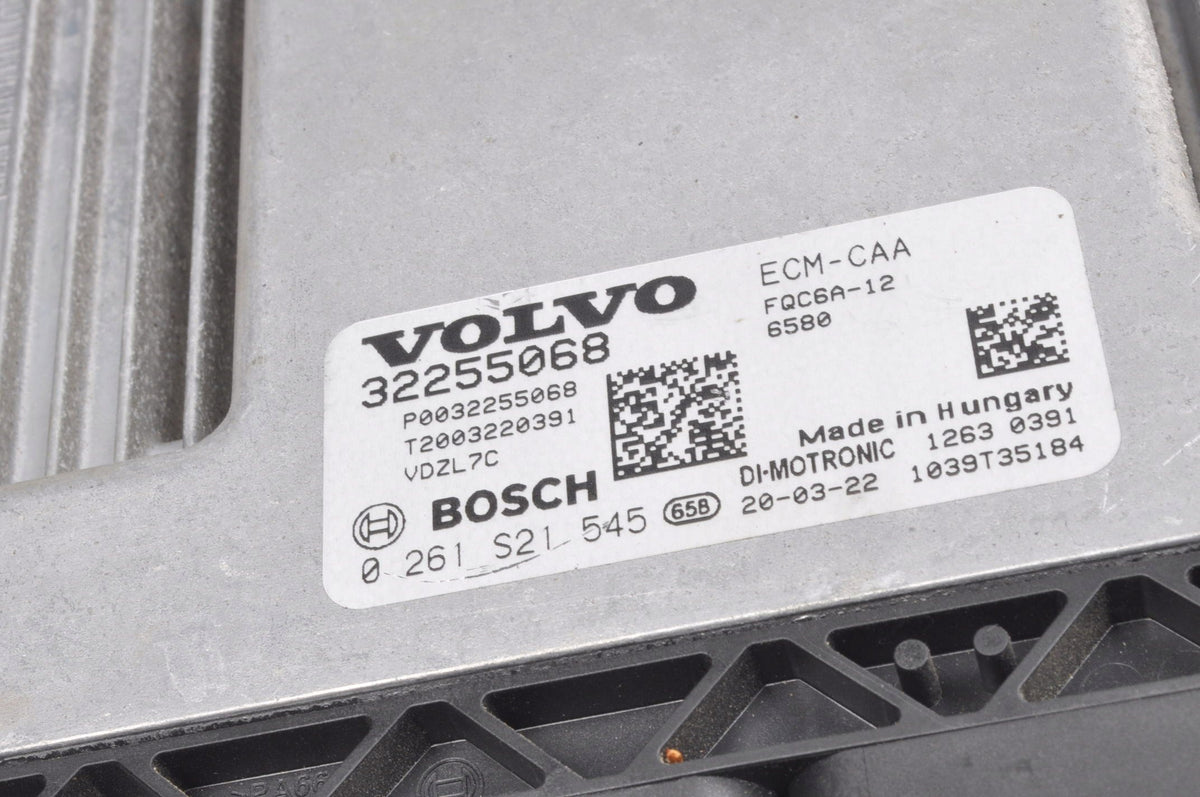 VOLVO XC40 1.5 T3 12V 163KM COMPUTER ENGINE DRIVER 32255068