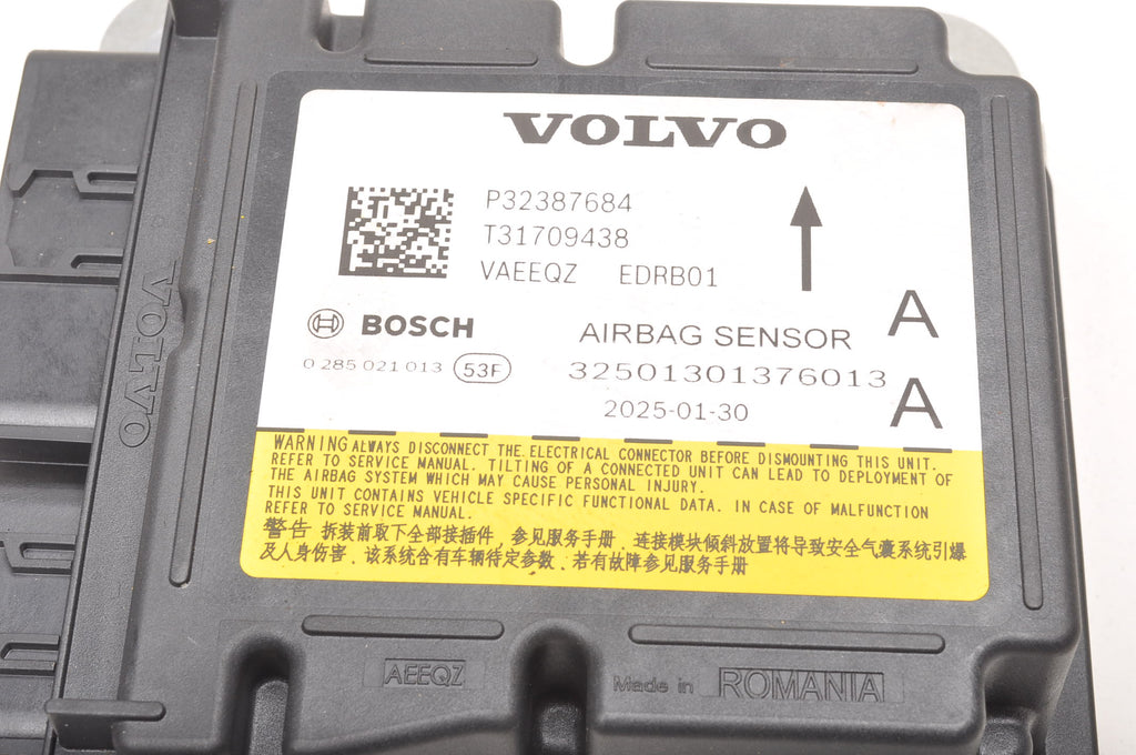 VOLVO XC40 AIRBAG SENSOR 32387684