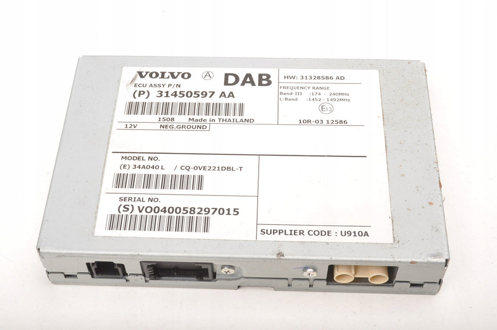 VOLVO XC60 AND V40 II RADIO AMPLIFIER 31450597