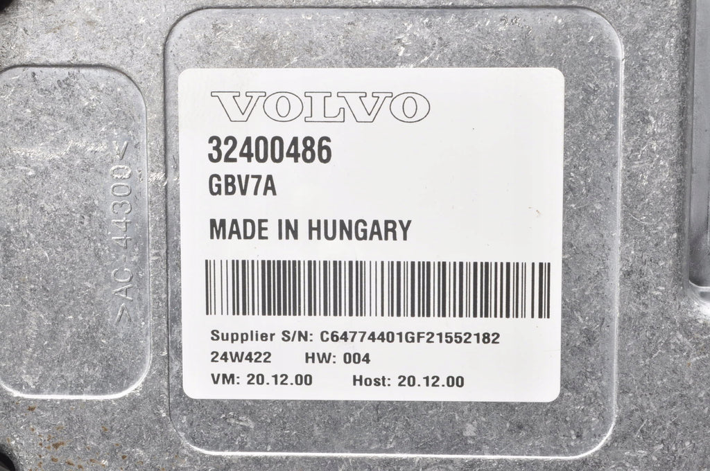 VOLVO XC60 II CAMERA CONTROLLER MODULE 32400486