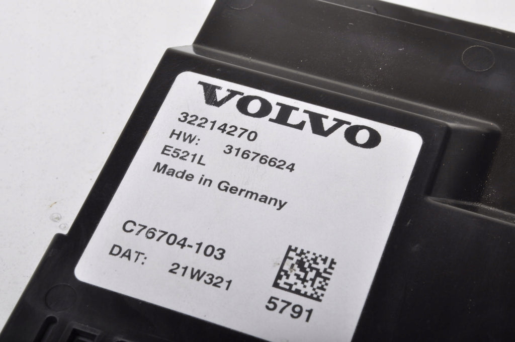VOLVO XC60 II FLAP CONTROLLER MODULE 32214270