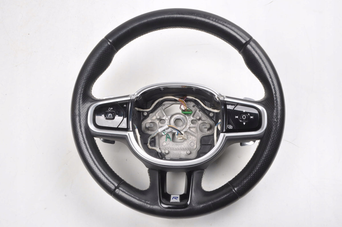 VOLVO XC60 II LEATHER STEERING WHEEL 39838209