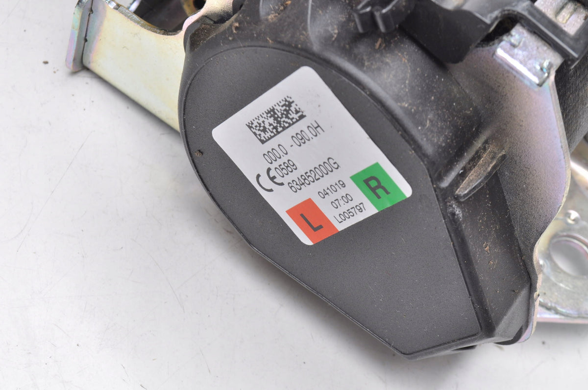 VOLVO XC60 II SEAT BELT LEFT REAR 2 ROW P1 39838359